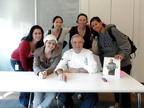 Me and My Girl Posse at Chef Jacques Pepin's Book Signing