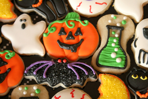 Mini Halloween Cookies.