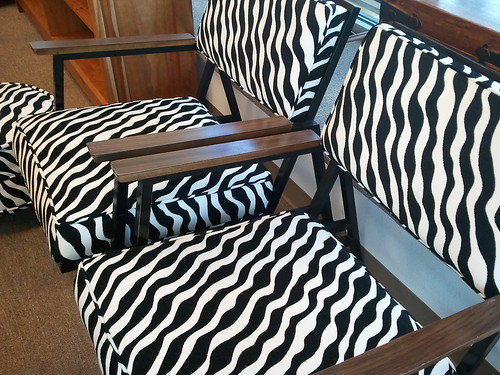 Striped chairs- on the wildside by wendysoucie