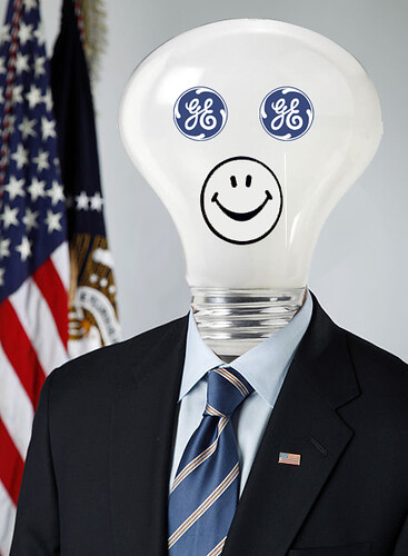 GE FOR PRESIDENT by Colonel Flick
