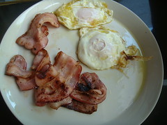 Huevos Fritos con Bacon