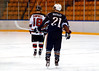 #21 Mark Whiteley for Delta Ice Hawks and #18 Stephen Campbell for North Delta Devils