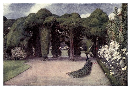 012-Entrada a Ayscough fee hall en Spalding-The charm of gardens 1910- Dion Clayton Calthrop