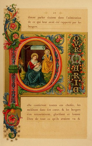 010-El santo dia de Navidad-Evangelio pagina 3-Les évangiles des dimanches et fêtes de l'année –Vol 1- 1864- Leon Curmer