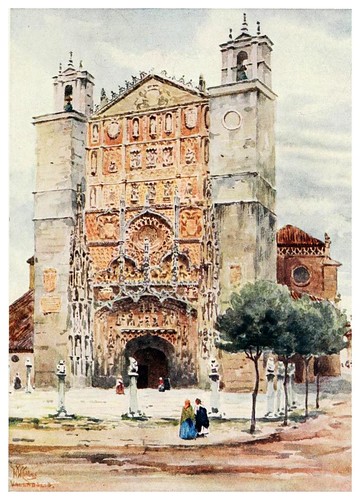 004-Catedral de San Pablo en Valladolid-Cathedral cities of Spain 1909- William Wiehe Collins