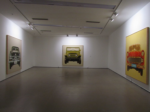 "Model" series exhibition view