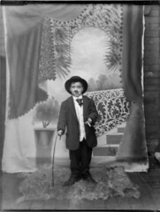 "Eddie" as Charlie Chaplin (mid-late 1910s?)