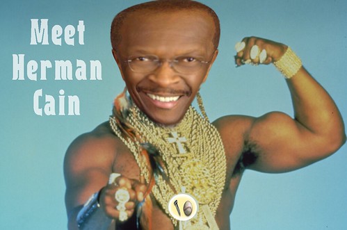 MEET HERMAN CAIN by Colonel Flick