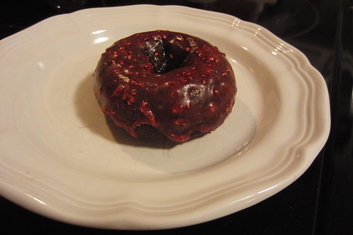 Vegan Raspberry Chocolate Donut from Whole Foods - Overland Park, KS