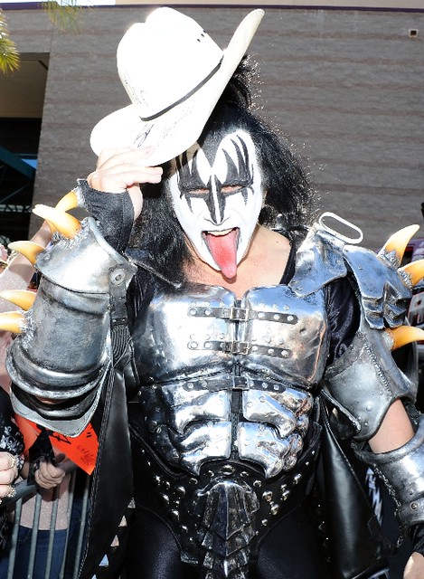 Gene Simmons of the band KISS