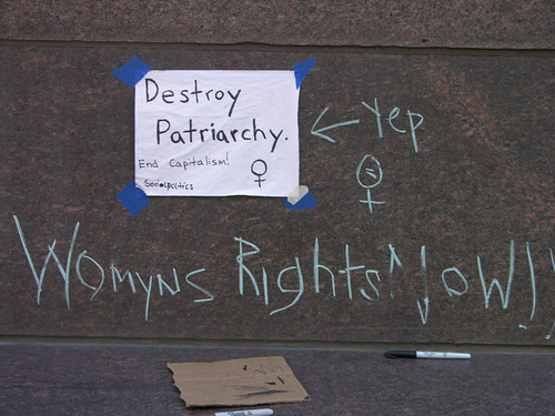 destroy Patriarchy end capitalism