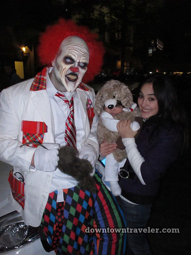 NYC Village Halloween Parade 2011_Scary clown
