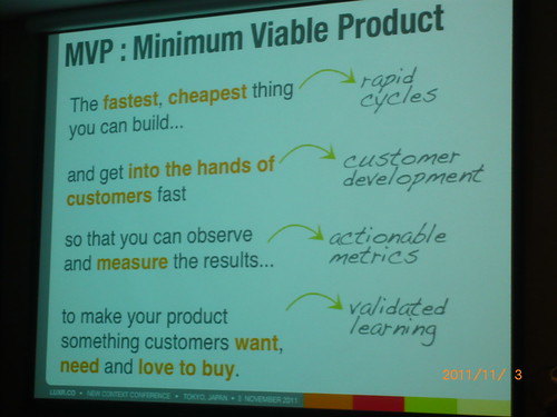 #NCC2011F Slides from Finding The Right Idea 2: Minimal Viable Product by Kate Rutter