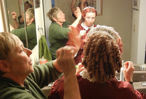 pinning in the hairpiece