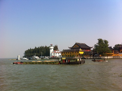 End of Mao river in Dianshan Lake 