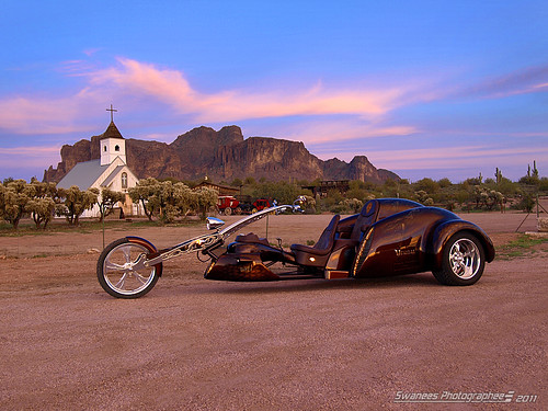 Venom Trike at Sunset by Swanee 3