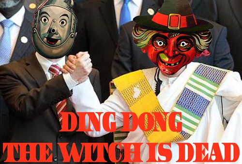 DING DONG THE EURO WITCH IS DEAD by Colonel Flick