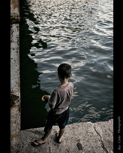 Little dreams fisherman by Rey Cuba