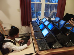 Siraya with laptops