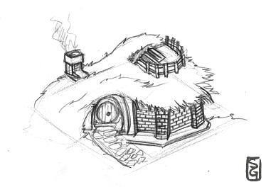 Hobbithole Sketch