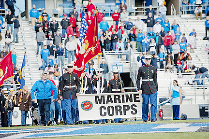 MTSU "Salute to Armed Services" Marines