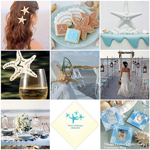Starfish hair clips hairwegoproductscom Starfish cookies Beach wedding 