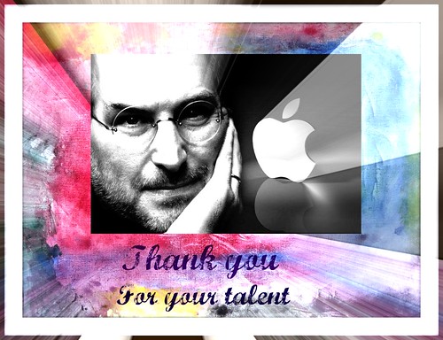 Steve Jobs....Merci pour nous tous!