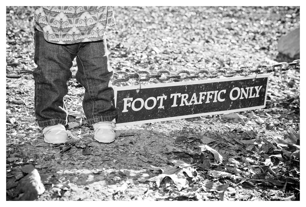 foot traffic only