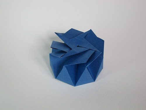 Octagonal Tato Box Box Folding