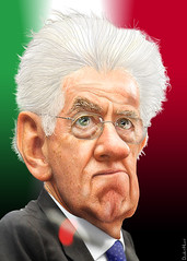 Mario Monti - Caricature