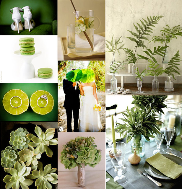 green-wedding