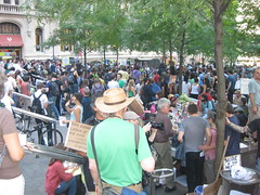 Crowd at Occupy Wall Street