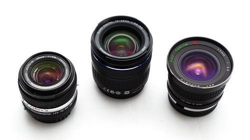 wide-angle lenses