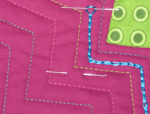 chain stitch wip