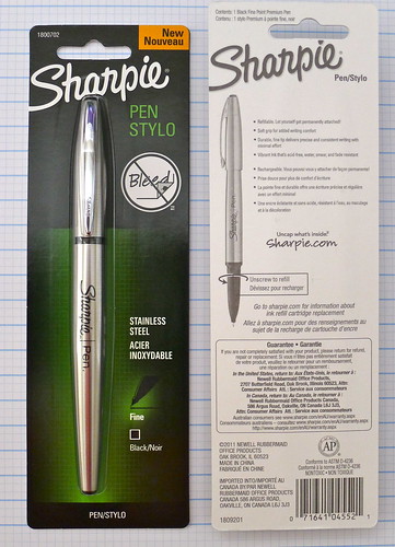 Stainless Steel Sharpie Pen Packaging