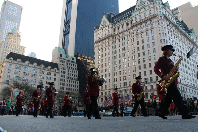 Marching Past the Plaza Hotel