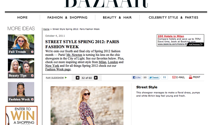 Harper's Bazaar Parigi copia
