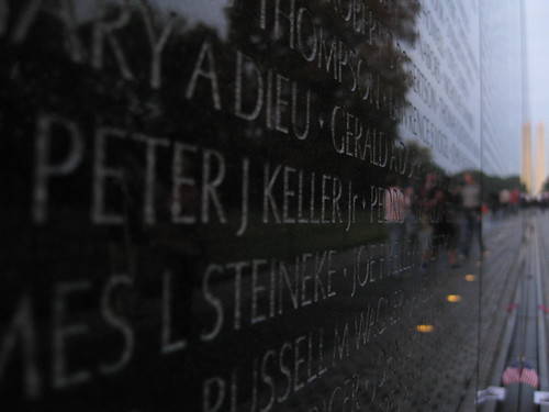 Vietnam War Memorial (the wall)