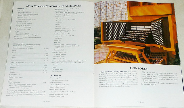 CRYSTAL CATHEDRAL Organs And Carillon Guide (7)