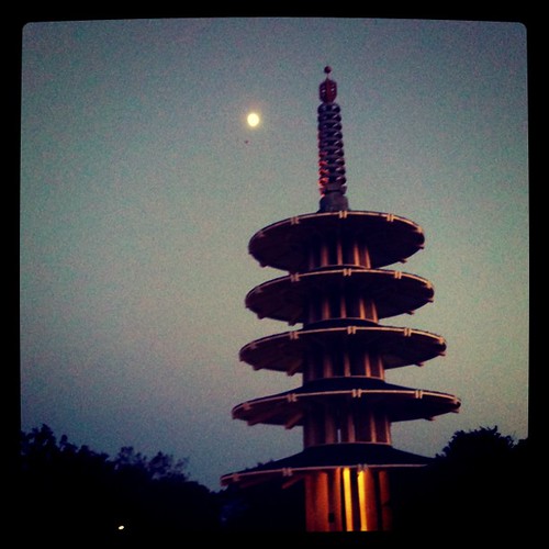 Peace pagoda, japantown, San Francisco.