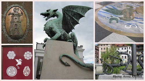 Ljubljana-dragons by Anna Amnell