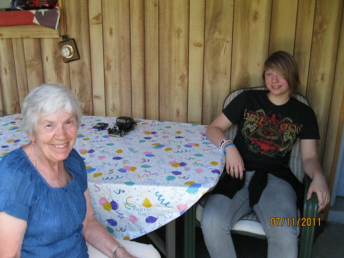 7/11/11: Katherine spent time with Babcia