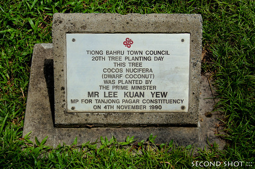 Planted by Lee Kuan Yew