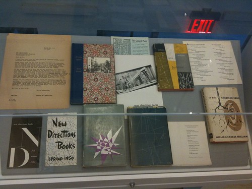 New Directions books on display