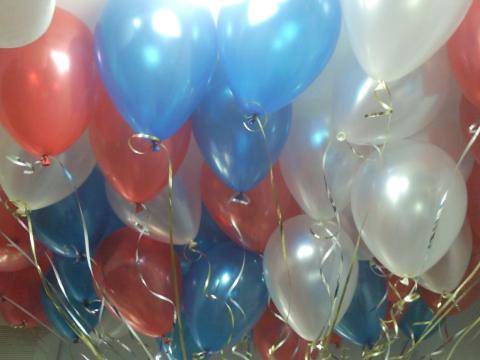 空飄氣球，珍珠白，珍珠藍，珍珠紅 by dod_balloon