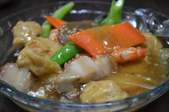 Braised tofu from melben seafood