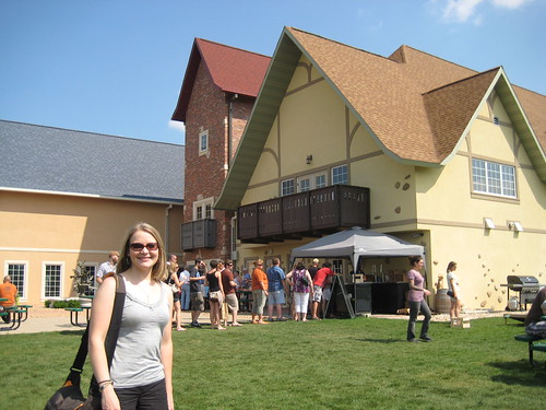 Me at New Glarus Brewery, exterior
