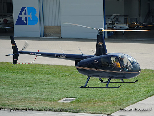 D-HDIK Robinson R-44 Raven II by Jersey Airport Photography