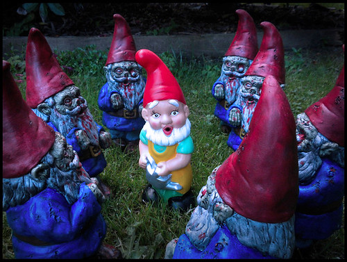 Attack of The Zombie Garden Gnomes