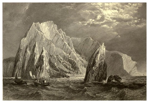 006-El Needle- Isla de wight-Stanfield's coast scenery…1836- Clarkson Stanfield